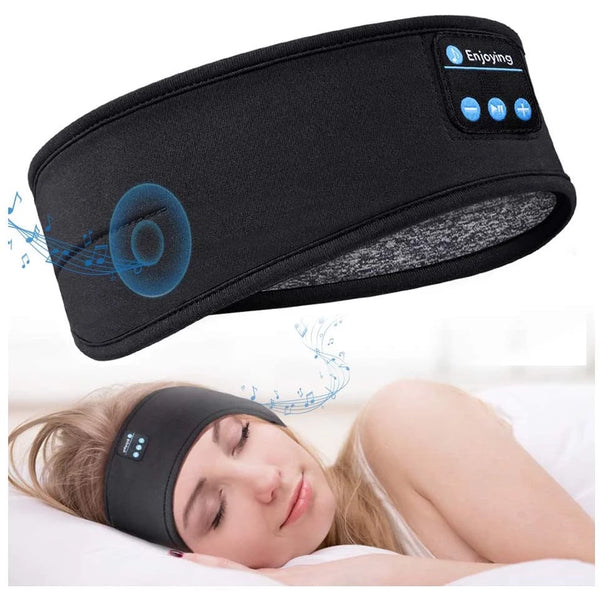 Fone bluetooth fones de ouvido esportes dormir bandana elástica sem fio