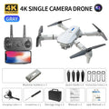 Mini Drone de controle remoto e88 4k hd câmera aérea wifi fpv dobrável quadcopter rc helicóptero brinquedo das crianças presente